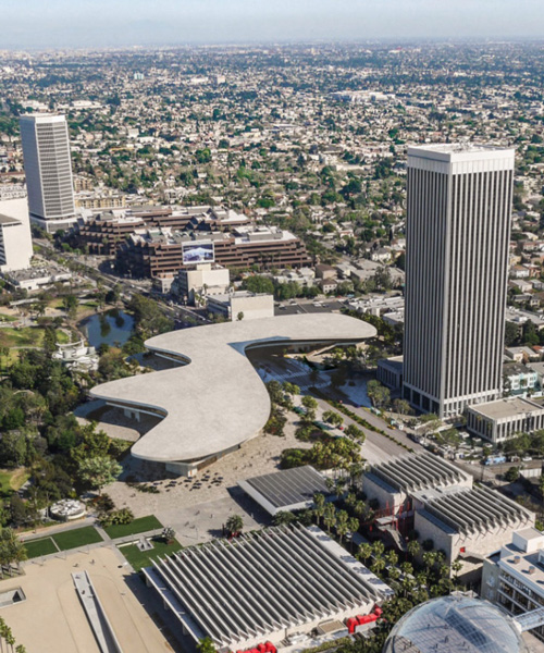 fresh images of peter zumthor's scaled-down design for new LACMA building