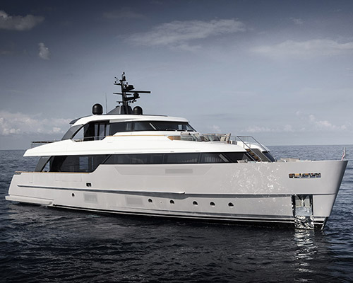 sanlorenzo debuts SD96 yacht with interiors by patricia urquiola at cannes yachting festival