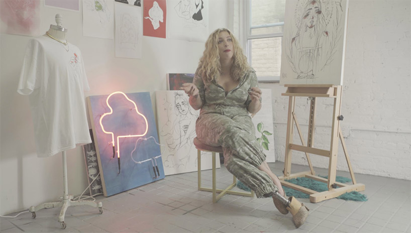 scribit + ariana grande's tattoo artist celebrate women’s empowerment in wall tattoo