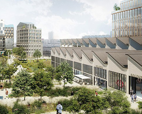 SLA and BIECHER ARCHITECTES transform a former railway into a green neighborhood in paris