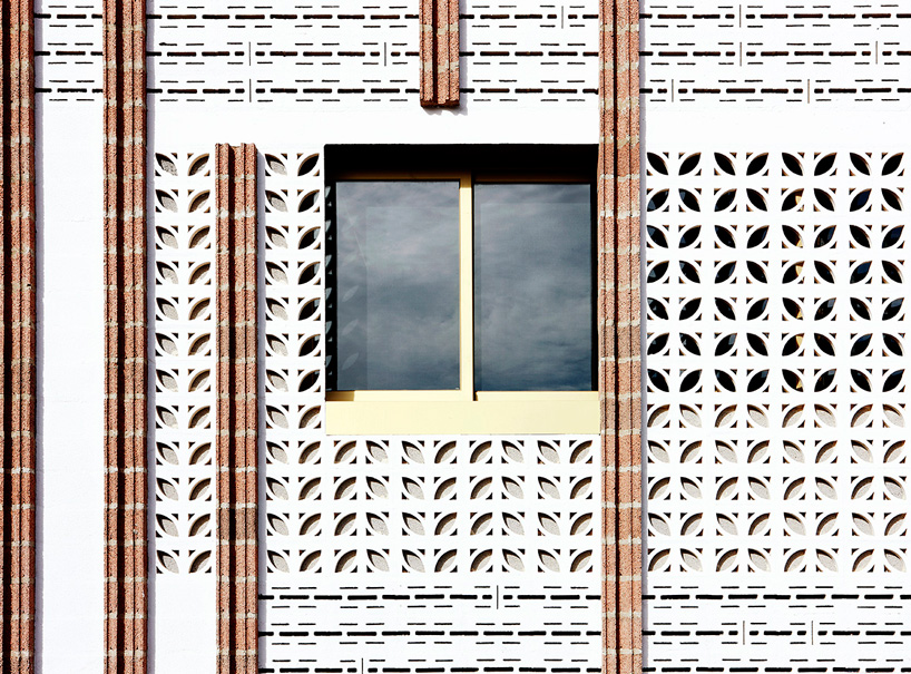 SMS arquitectos wraps high school extension with patterned façade in mallorca