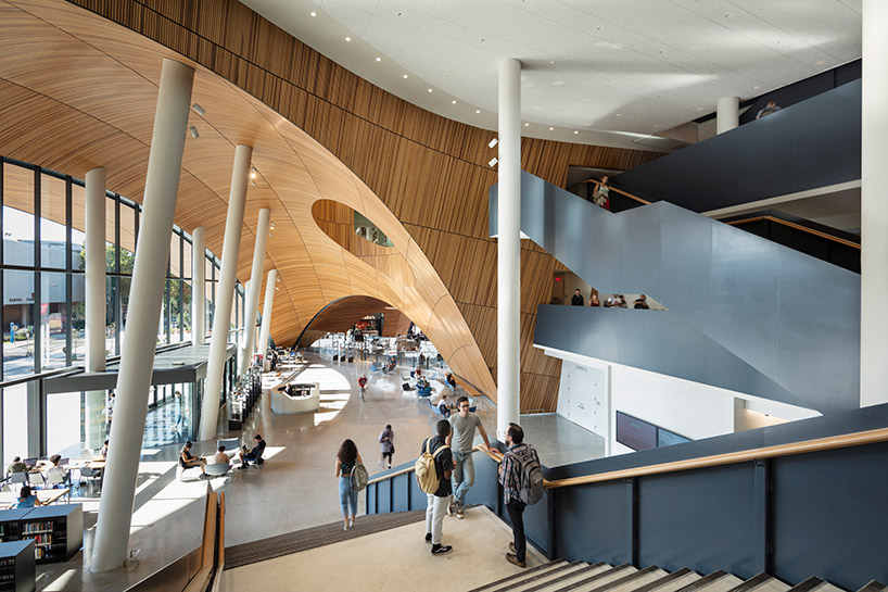 snøhetta completes the charles library at temple university in philadelphia