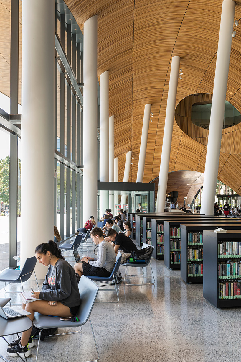 snøhetta completes the charles library at temple university in philadelphia