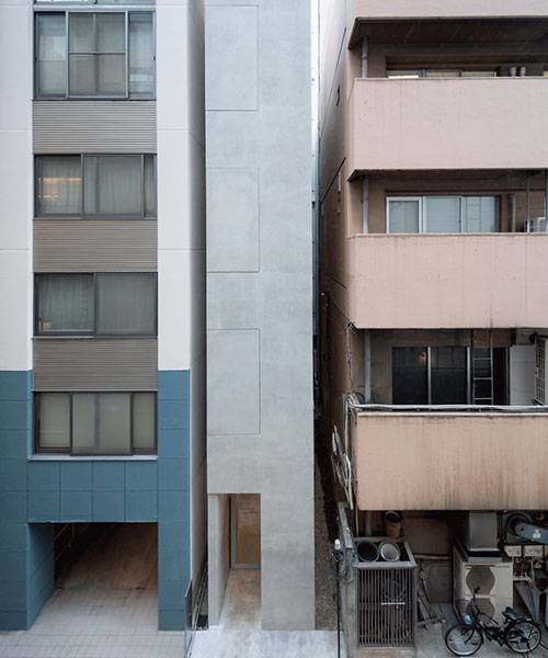 SO&CO completes an ultra-thin, L-shaped office building in tokyo