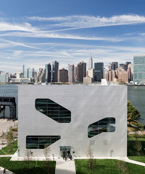 steven holl architects completes hunters point library on the queens waterfront