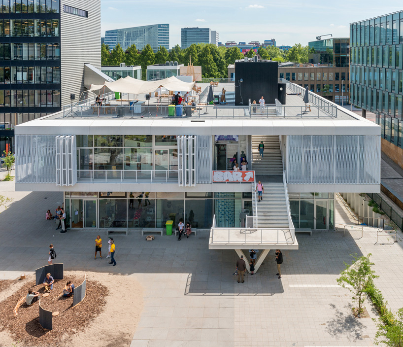 paulien bremmer + hootsmans extend rietveld academy & sandberg institute in amsterdam