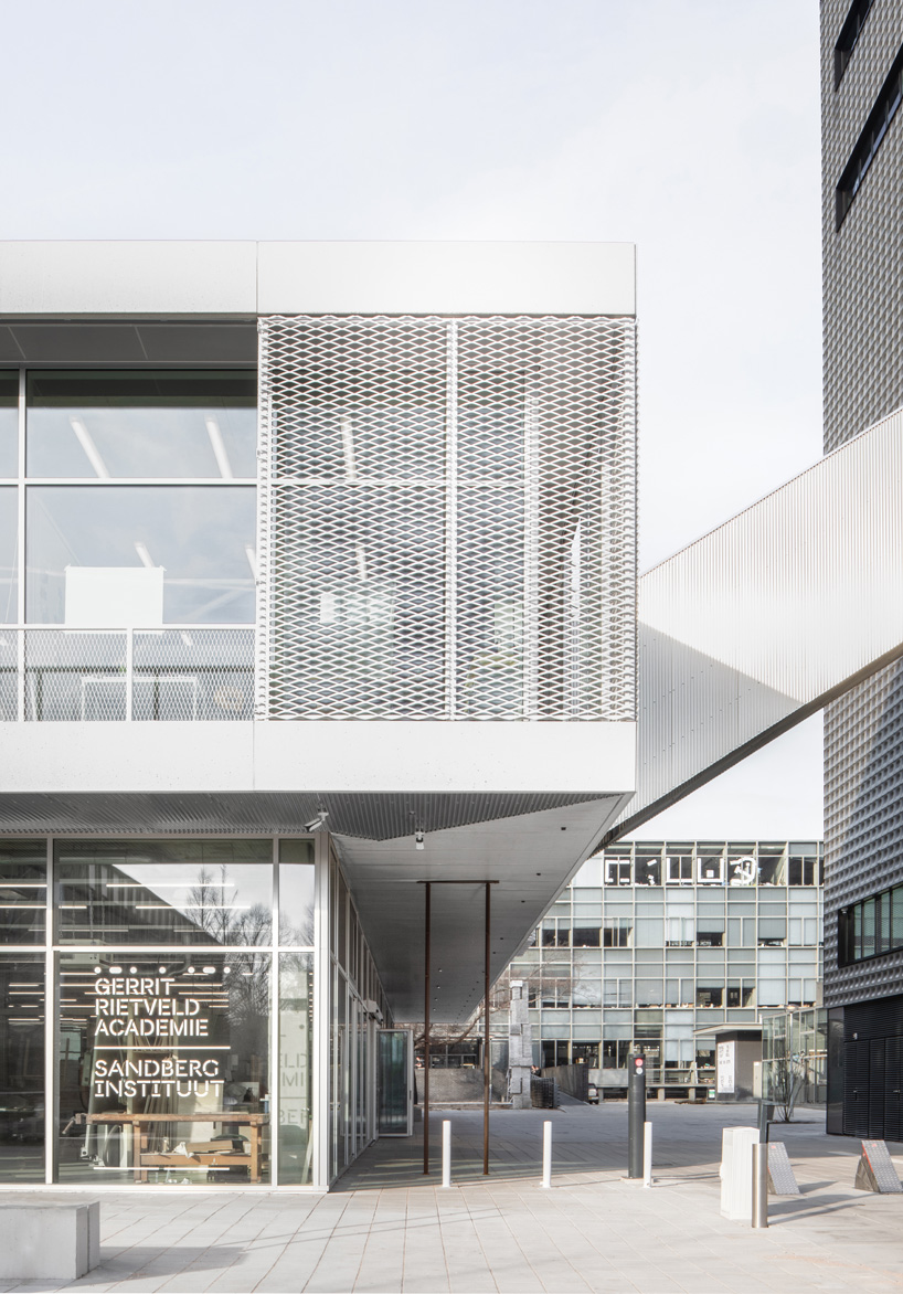paulien bremmer + hootsmans extend rietveld academy & sandberg institute in amsterdam