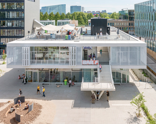 paulien bremmer + hootsmans extend rietveld academy & sandberg institute in amsterdam