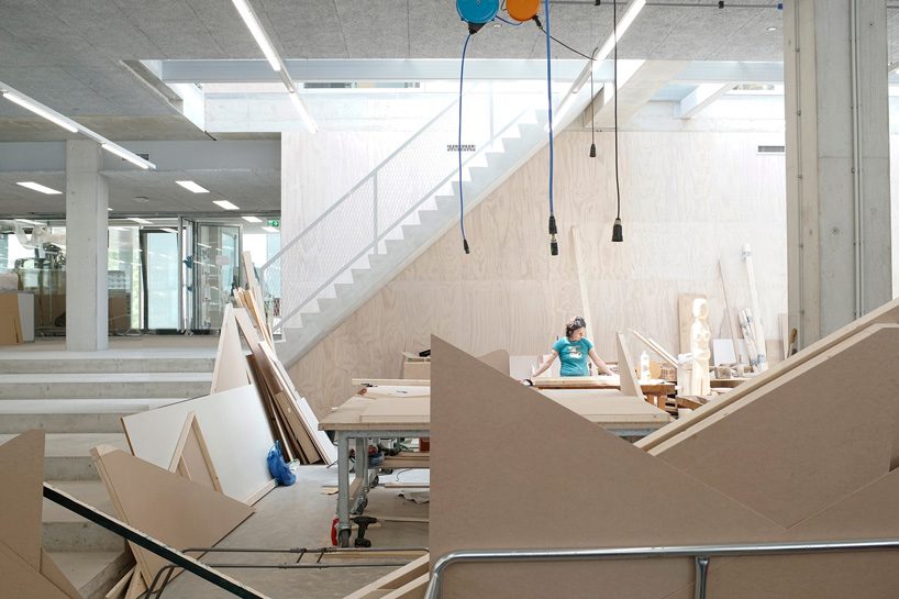 paulien bremmer + hootsmans extend rietveld academy & sandberg institute in amsterdam