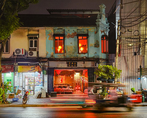 tai soon bar by taste space combines craft beer with red neon lights in bangkok