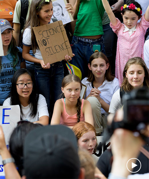 greta thunberg friday protests online: 'talks for future' start march 27, 2PM GMT (10AM EST)