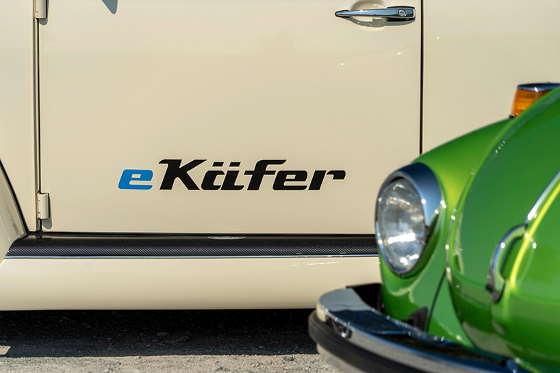 volkswagen electrifies its classic beetle, fusing historic charm with future-forward mobility