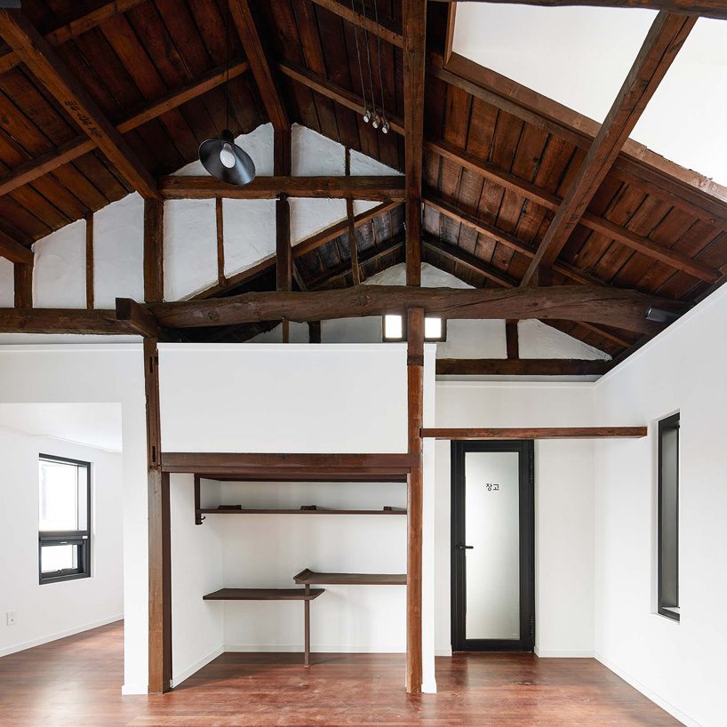 yong ju lee transforms 1930s wooden house into the hoehyeon community building in seoul