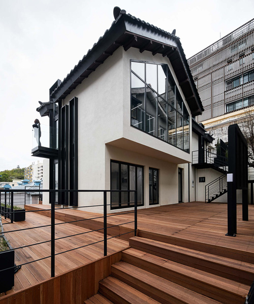 yong ju lee transforms 1930s wooden house into the hoehyeon community building in seoul