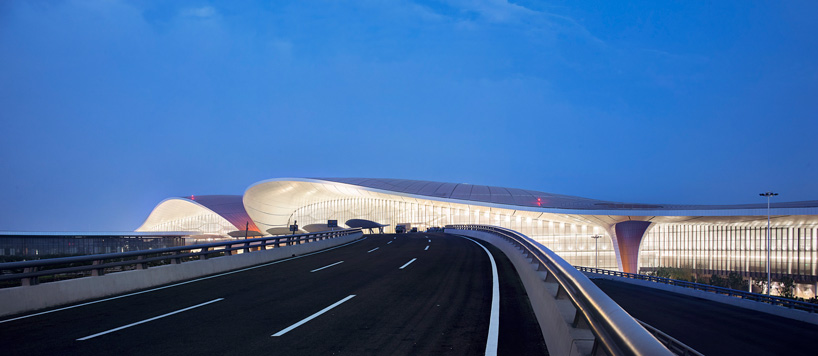 zaha hadid architects' daxing airport with the world's largest terminal ...