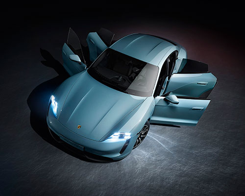 porsche unveils 2020 taycan 4S as part of its all-electric family