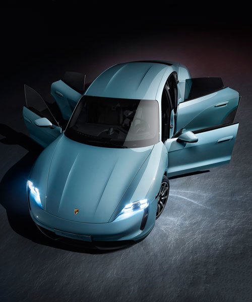 porsche unveils 2020 taycan 4S as part of its all-electric family