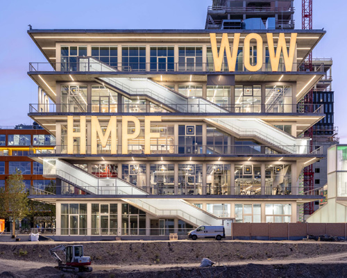 MVRDV's WERK12 complex in munich features 5-meter-tall exclamations