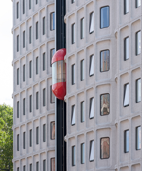 orms respects expressive brutalism with the standard hotel london