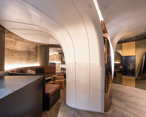 amezcua transforms an old sand mine into the 'photocatalytic cave' in mexico city