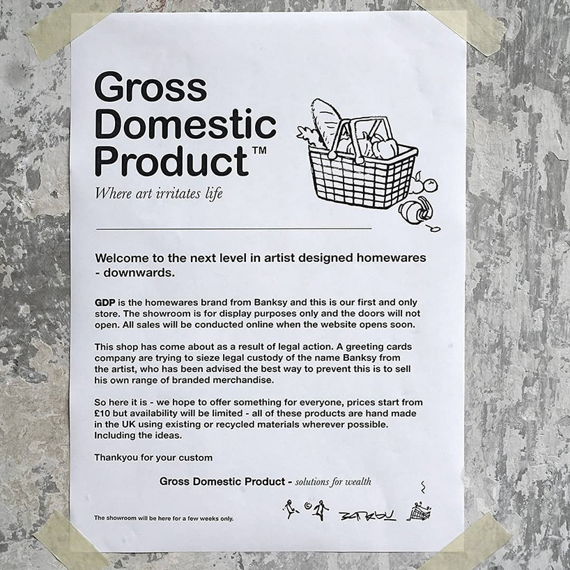banksy gross domestic product
