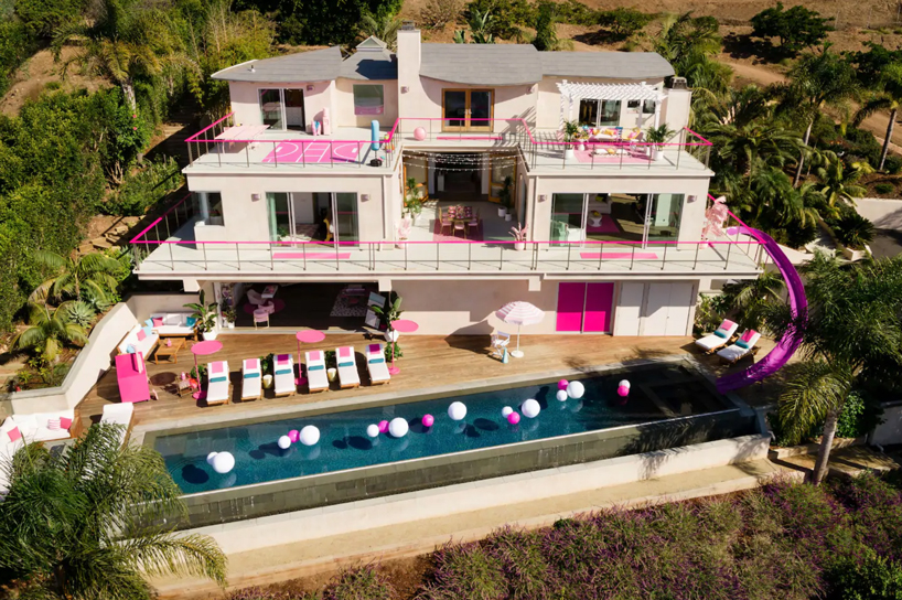 where is the barbie dream house airbnb