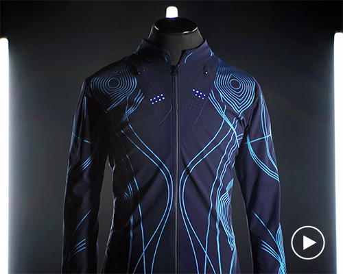 the sound shirt lets deaf people feel music on their skin