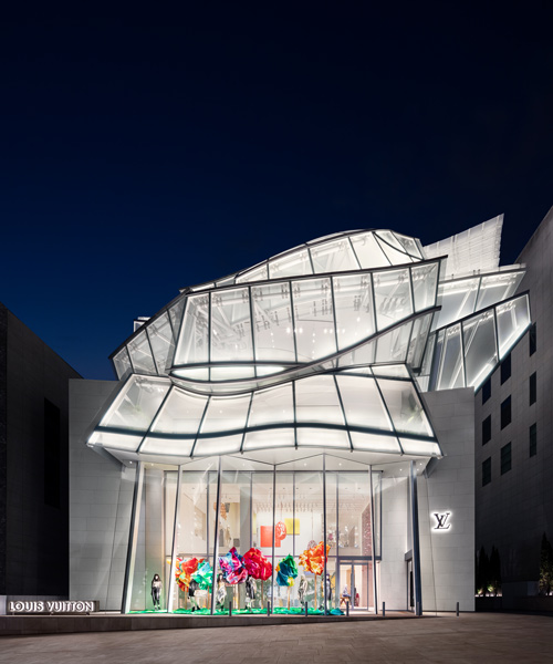 frank gehry and peter marino design louis vuitton's flagship seoul store