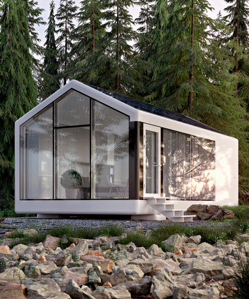 the 3D-printed 'haus' smart home is earthquake proof and move-in ready