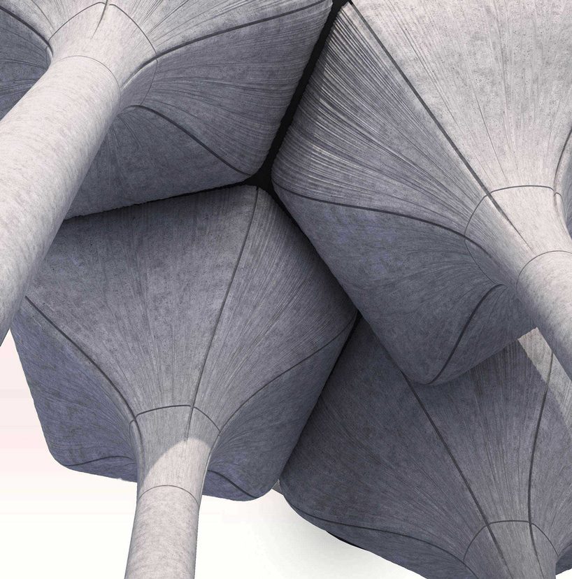 heatherwick studio-designed pier 55 park takes shape in new york's hudson river