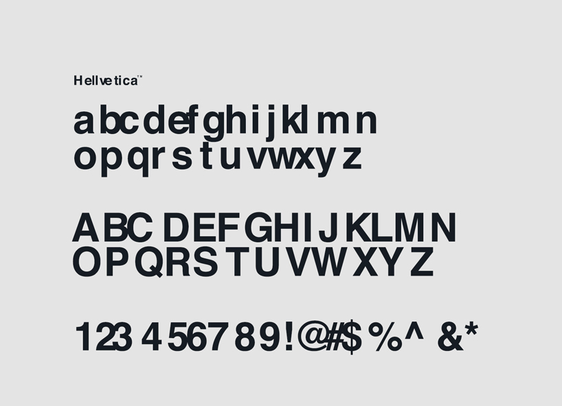 hellvetica is a terrible take on an iconic typeface created to scare ...
