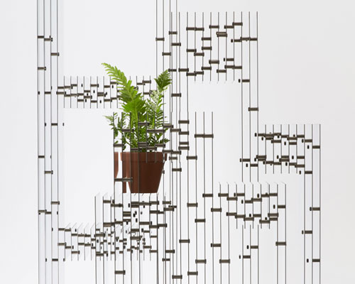 hyukjoon choi designs 'invisible' furniture to makes objects look as if they're levitating