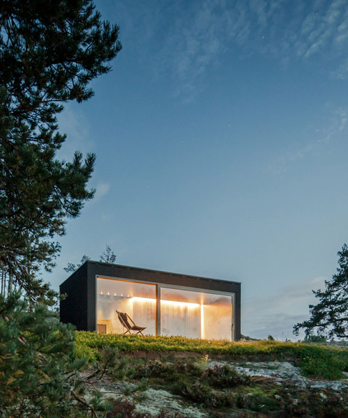 joão morgado captures matteo foresti's luxurious sauna in sweden