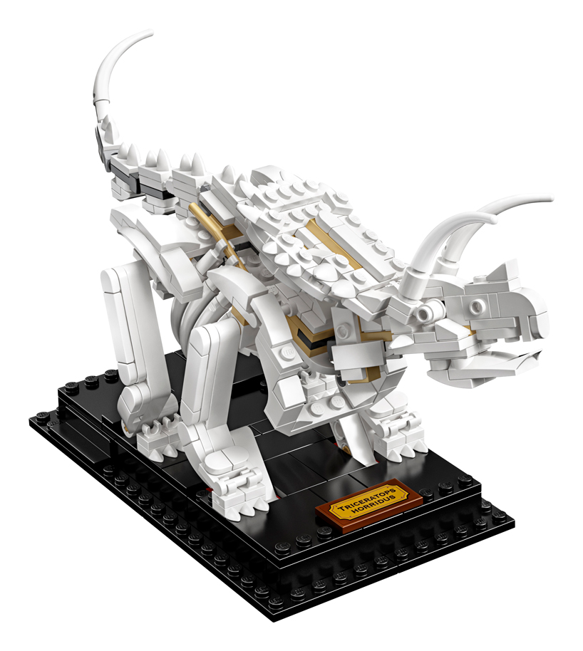 LEGO's dinosaur fossil collection includes a scale model of a T-Rex