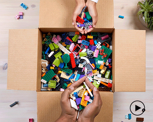 LEGO's latest initiative collects, washes and donates old bricks to charity