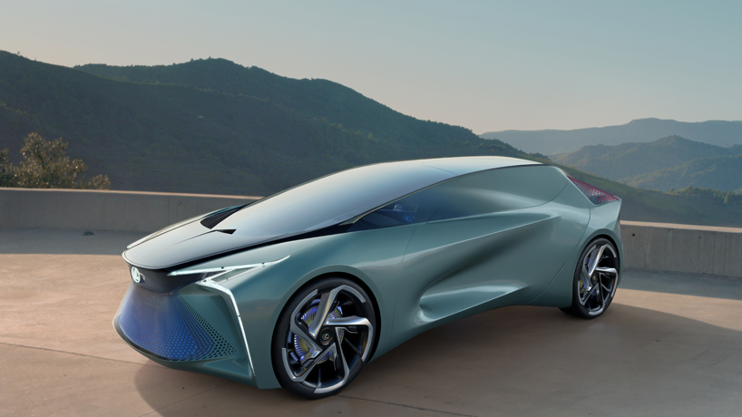 lexus unveils electric LF-30 concept with drone-deploying capabilities