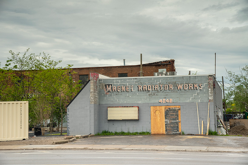 an obsolete radiator repair shop has become the minimalist 'magnet ...