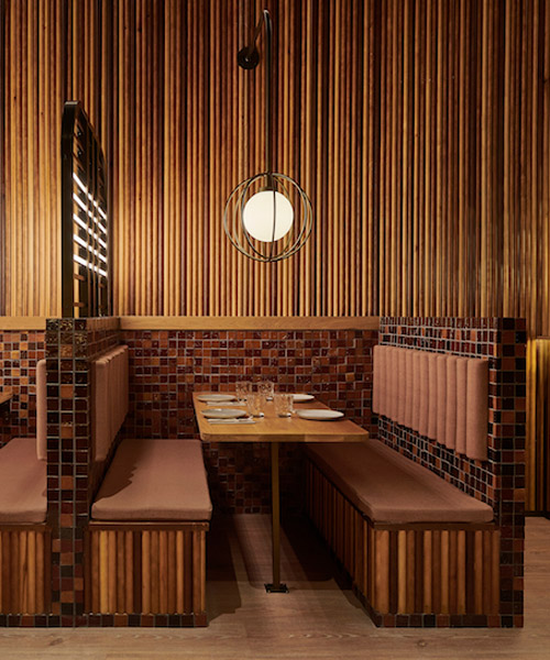 masquespacio designs restaurant referencing the ornate art nouveau style in spain