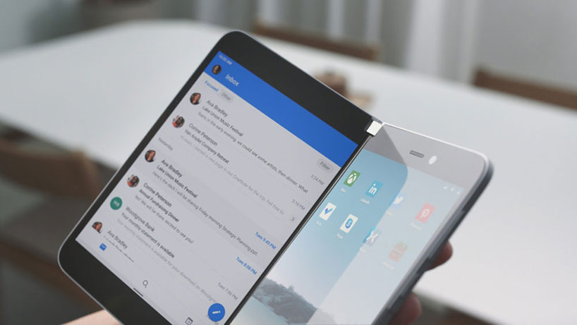 microsoft unveils the surface duo, a dual-screen smartphone