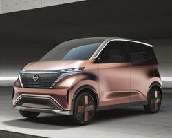 nissan unveils electric car concept based on 'timeless japanese futurism'