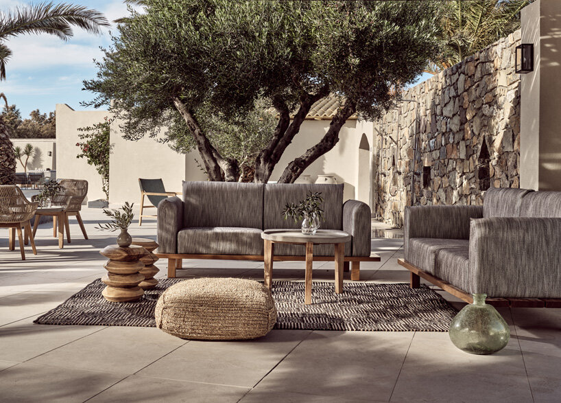 studio lost blends numo ierapetra resort into secluded beach in crete