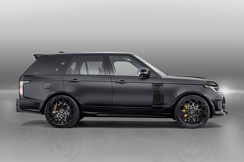 Overfinch Velocity Range Rover Coated In Crushed Carbon