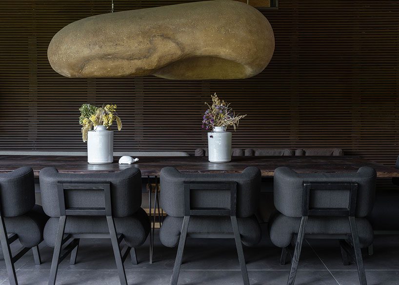 a thatched roof tops sergey makhno's shkrub house in the suburbs of kiev designboom