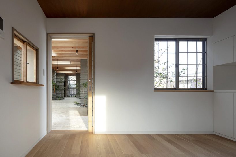 SN design architects combines individual cubes into the enoki nursery school in japan