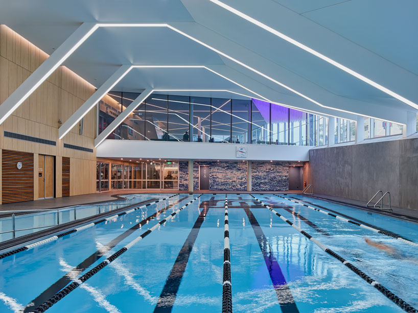 snøhetta, JPE + jam factory design sports facility for university in