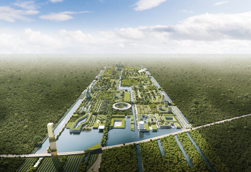  stefano boeri plans smart forest city with more than 7 million plants in cancun, mexico