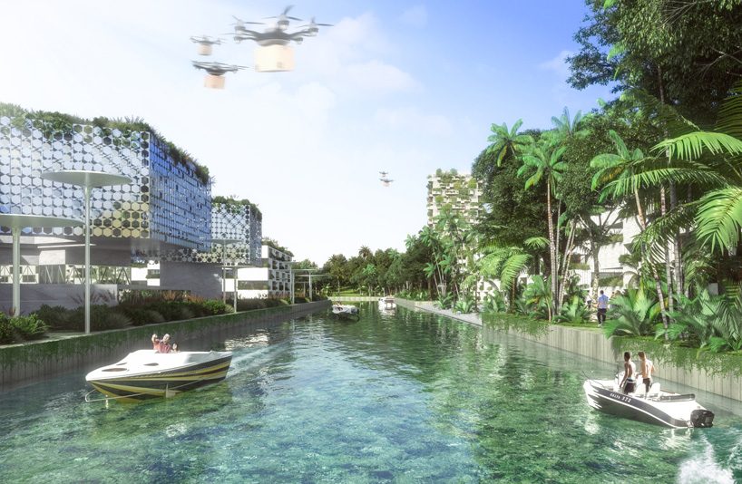 stefano boeri plans smart forest city with more than 7 million plants in cancun, mexico