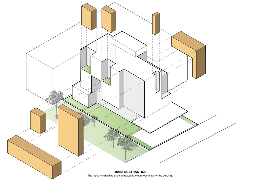 Stu/D/O wraps baan 33 apartment in expanded aluminum + solid walls in bangkok