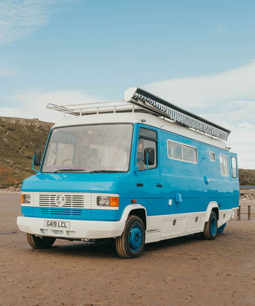 Inside This Mercedes Benz Camper Van Is A Beach House On Wheels