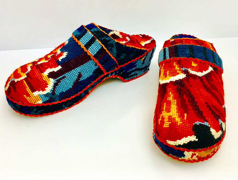 embroidered domestic objects by ulla-stina wikander resurrect retro irons, mixers + more
